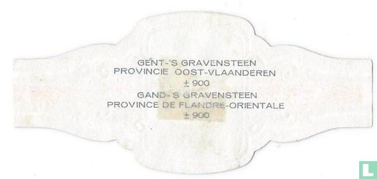 Gent 's Gravensteen Provincie Oost-Vlaanderen± 900 - Afbeelding 2
