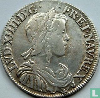 France ½ écu 1652 (B) - Image 2