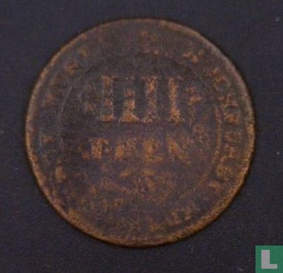 Münster 4 pfennig 1755 - Afbeelding 1