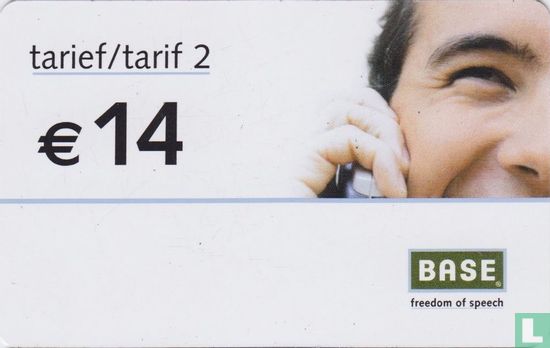 Base tarief/tarif 2 € 14 - Afbeelding 1