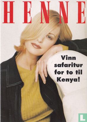 1013 - HENNE "Vinn safaritur for to til Kenya!" - Afbeelding 1