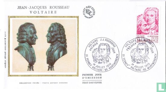 Voltaire en Rousseau