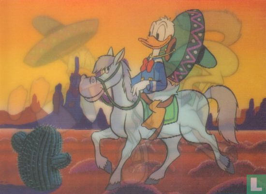 Donald Duck, the rodeo