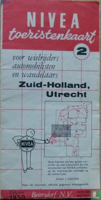 Nivea toeristenkaart Zuid-Holland, Utrecht - Afbeelding 1