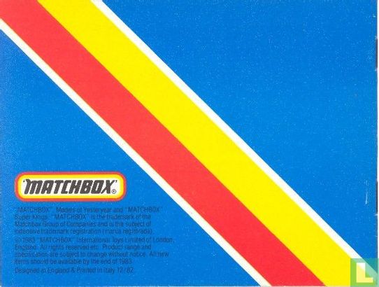 Matchbox 1983 - Bild 3