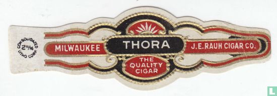 Thora The Quality Cigar - Milwaukee - J.E. Rauh Cigar Co. - Afbeelding 1