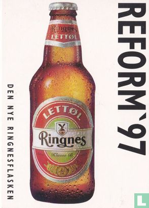 1092 - Ringnes Lettøl "Reform'97" - Afbeelding 1