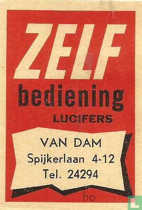 Zelfbediening Van Dam