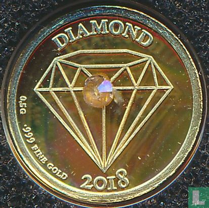 Senegal 250 francs 2018 (PROOF) "Diamond" - Afbeelding 1