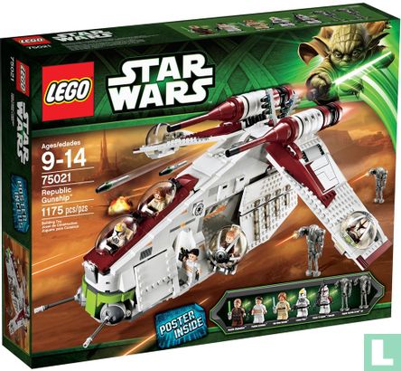 Lego 75021 Republic Gunship