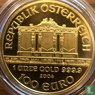 Oostenrijk 100 euro 2004 "Wiener Philharmoniker" - Afbeelding 1