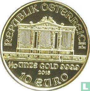 Oostenrijk 10 euro 2018 "Wiener Philharmoniker" - Afbeelding 1