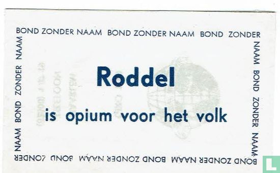 Bond zonder naam -  Roddel - Image 1
