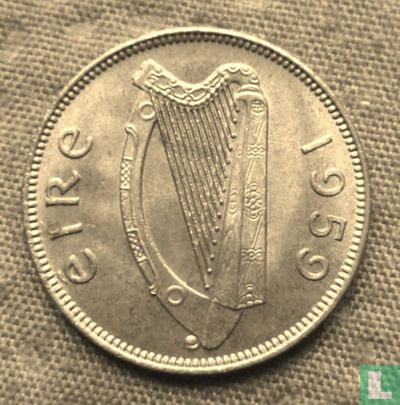 Ierland 1 farthing 1959 - Afbeelding 1