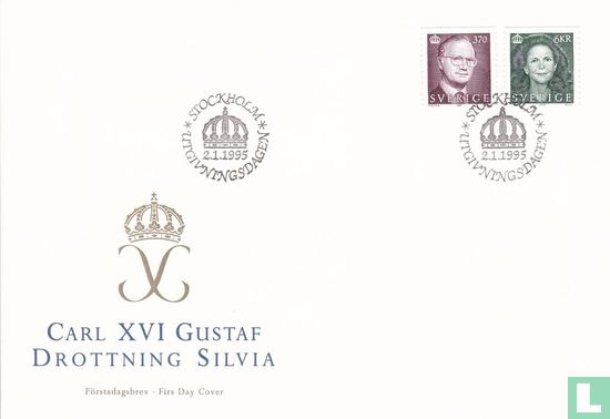 Carl XVI Gustaf und Königin Silvia