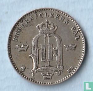 Schweden 10 Öre 1881 - Bild 2