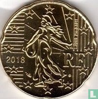 Frankrijk 20 cent 2018 - Afbeelding 1