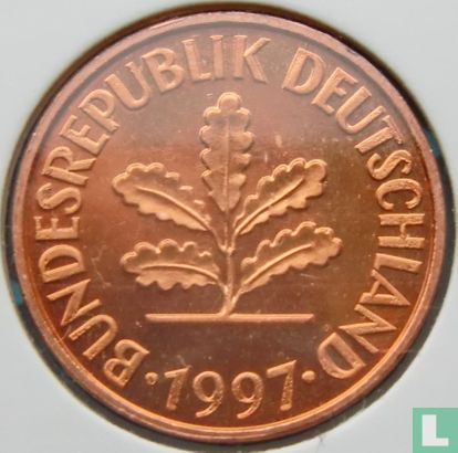 Deutschland 2 Pfennig 1997 (D) - Bild 1