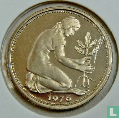 Deutschland 50 Pfennig 1976 (J) - Bild 1