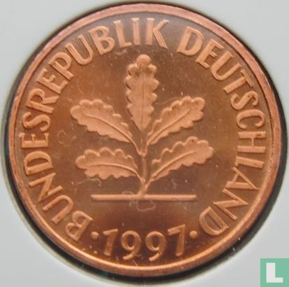 Deutschland 2 Pfennig 1997 (F) - Bild 1