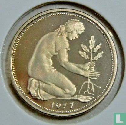 Deutschland 50 Pfennig 1977 (J) - Bild 1