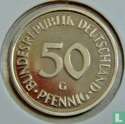 Duitsland 50 pfennig 1976 (G) - Afbeelding 2