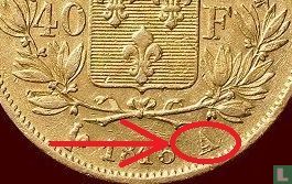 Frankrijk 40 francs 1816 (A) - Afbeelding 3
