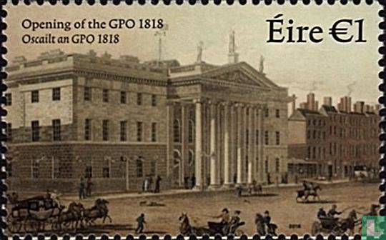 Opening Hoofdpostkantoor Dublin 200 jaar