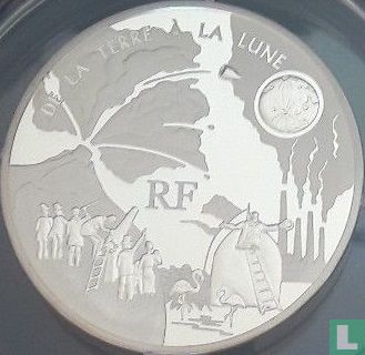 France 20 euro 2005 (BE) "100th anniversary Death of Jules Verne - from the Earth to the Moon" - Image 2