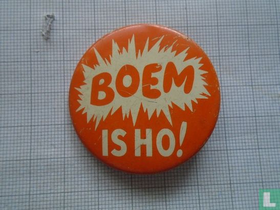 Boem is ho! [oranje/wit]