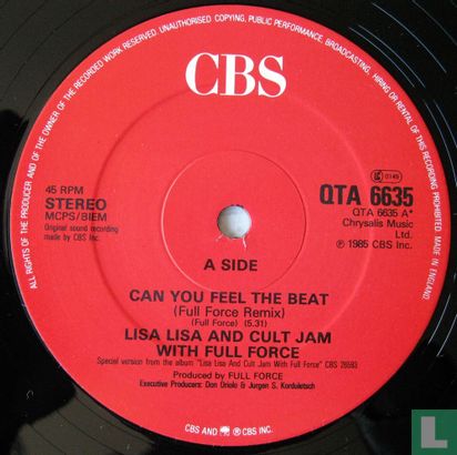 Can You Feel The Beat - Afbeelding 2
