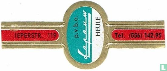 P.V.B.A. Lapauw Heule - Ieperstr. 119 - Tel. (056) 142.95  - Image 1