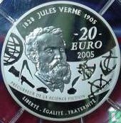 France 20 euro 2005 (PROOF) "100th anniversary Death of Jules Verne - 20.000 leagues under the sea" - Image 1