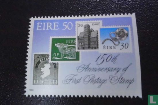 150 années de timbre anniversaire