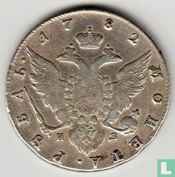Rusland 1 roebel 1782 - Afbeelding 1