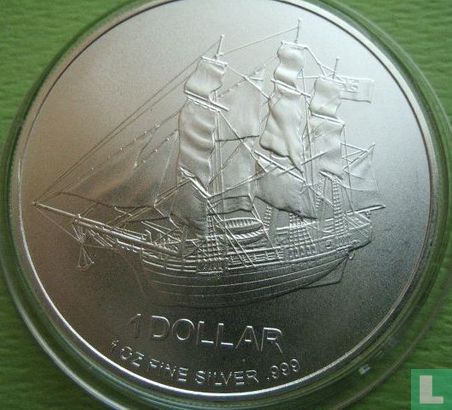 Cookeilanden 1 dollar 2012 "Bounty" - Afbeelding 2