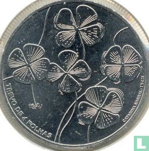 Portugal 5 euro 2018 "Endangered flora - Four leaf clover" - Image 2
