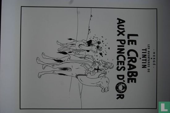 Kuifje Tintin Escale : Le crabe aux pinces d'or  - De krab met de gulden scharen - Afbeelding 1