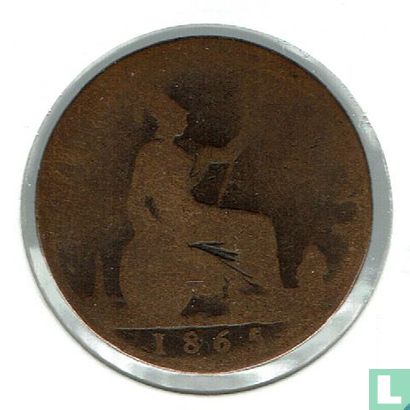 Verenigd Koninkrijk ½ penny 1865 - Afbeelding 1