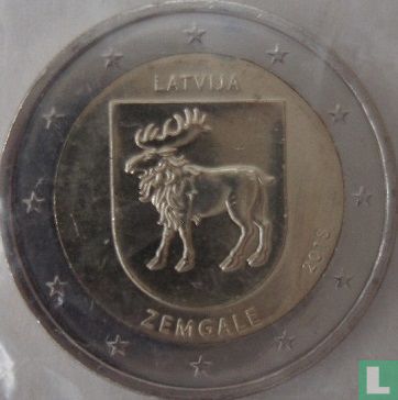 Lettonie 2 euro 2018 "Zemgale" - Image 1