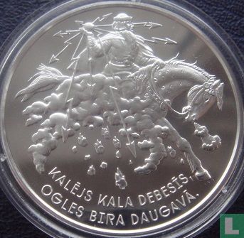 Lettland 5 Euro 2017 (PP) "Smith forges in the sky" - Bild 2