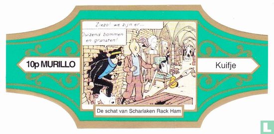 Tintin The Treasure of Scarlet Rack Ham 10p - Image 1