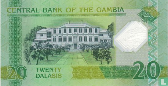 Gambia 20 Dalasis 2014 - Bild 2