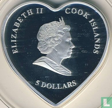Cook Islands 5 dollars 2007 (PROOF) "10th anniversary of the death of Lady Diana" - Image 2