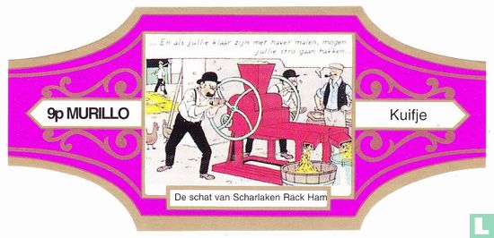 Tintin The Treasure of Scarlet Rack Ham 9p - Image 1