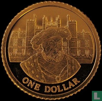 Cookeilanden 1 dollar 2006 (PROOF) "Henry VIII" - Afbeelding 2