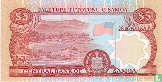 Samoa 5 Tala ND (2005) - Image 2