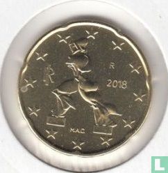 Italie 20 cent 2018 - Image 1