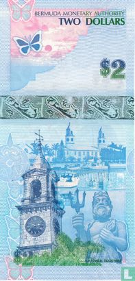 Bermuda 2 Dollar 2009 - Afbeelding 2