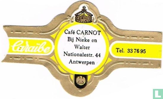 Café Carnot Bij Nieke en Walter Nationalestr. 44 Antwerpen - Tel. 33 76 95 - Afbeelding 1